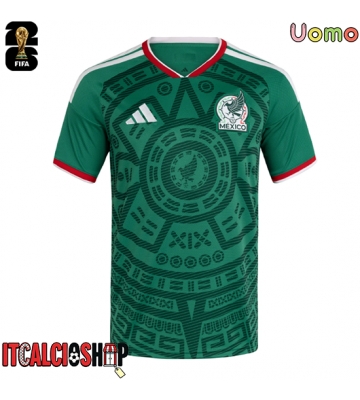 Messico Prima Maglia Mondiali 2026 Manica Corta